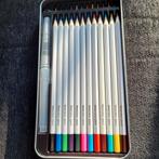 24 aquarel potloden met waterpen, Ophalen of Verzenden, Potlood of Stift