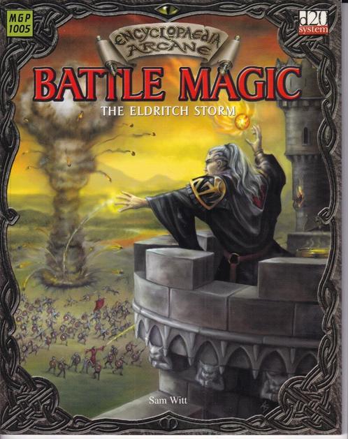 Encyclopaedia arcane: battle magic - the eldritch storm  MGP, Hobby en Vrije tijd, Gezelschapsspellen | Overige, Nieuw, Verzenden
