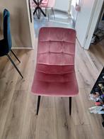 2 zgan roze eetkamerstoelen, Huis en Inrichting, Ophalen, Zo goed als nieuw, Overige kleuren