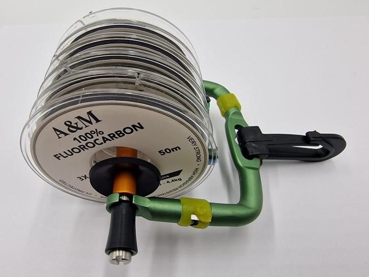 Tippet Holder-Line Spool Dispenser PRO, Watersport en Boten, Hengelsport | Vliegvissen, Nieuw, Overige typen, Ophalen of Verzenden