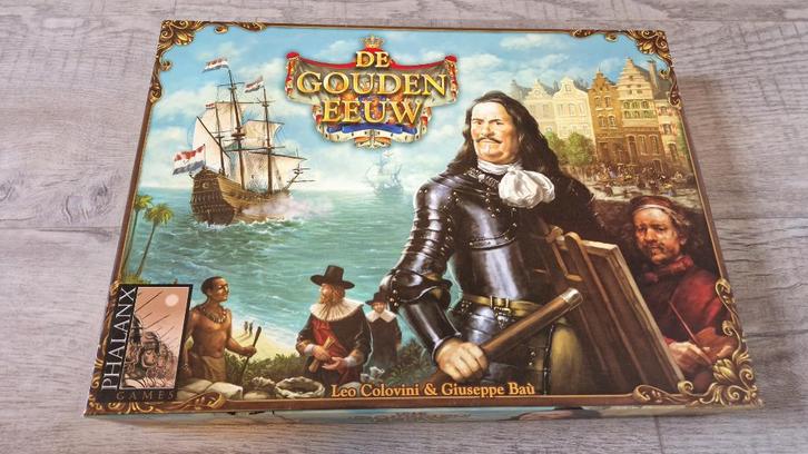 Bordspel De Gouden Eeuw, Hobby en Vrije tijd, Gezelschapsspellen | Bordspellen, Gebruikt, Ophalen of Verzenden