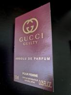 GUCCI GUILTY absolu de parfum sample proefje NIEUW dames, Ophalen of Verzenden, Nieuw