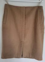 Wollen rok, knielengte, Maat 38/40 (M), Beige, Steffen Schraut, Ophalen of Verzenden