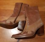 cowboy laarsjes, Bruin, Lage of Enkellaarzen, Ophalen of Verzenden, Zo goed als nieuw