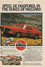 Retro reclame 1983 Airfix The Dukes of Hazard Dodge, Verzenden, Overige typen