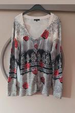Cardigan Léo Guy, mt XL, Kleding | Dames, Zwart, Maat 46/48 (XL) of groter, Zo goed als nieuw, Léo Guy
