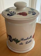 Boerenbont Voorraadpot met Deksel 16x14cm, Ophalen of Verzenden, Gebruikt