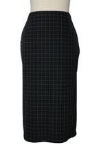 MOSCHINO rok, rokje, zwart geruit, Mt. M, Kleding | Dames, Rokken, Moschino, Maat 38/40 (M), Onder de knie, Zo goed als nieuw