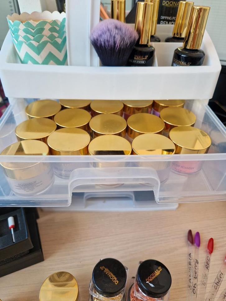 Complete Doonails set voor mooie nagels inclusief frees, Sieraden, Tassen en Uiterlijk, Uiterlijk | Cosmetica en Make-up, Ophalen of Verzenden