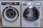 Bosch Set Wasmachine 10kg  en Warmtepompdroger 8kg., Witgoed en Apparatuur, Wasmachines, Ophalen, 8 tot 10 kg, Voorlader, 85 tot 90 cm