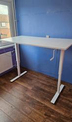 Skarsta 160x80cm zit/sta bureau, Ophalen, In hoogte verstelbaar, Zo goed als nieuw, Stabureau