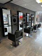 Kappers spiegels 4x, Ophalen, Zo goed als nieuw, 150 tot 200 cm, Rechthoekig