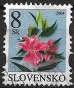 Slowakije 2004 mi.478 flora LELIE nom. 8, Verzenden, Overige landen, Gestempeld
