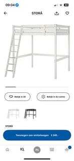 Ikea stora hoogslaper, Huis en Inrichting, Slaapkamer | Stapelbedden en Hoogslapers, Ophalen, Gebruikt, Hoogslaper, 140 cm
