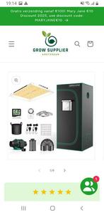 hydromarsh 600w 80x80x180, Tuin en Terras, Kweekspullen, Ophalen of Verzenden, Zo goed als nieuw, Kweeklamp