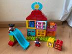Duplo, eerste speelhuis: pop glijbaan, set 10616 compleet, Ophalen of Verzenden, Gebruikt, Complete set, Duplo