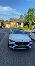 Mercedes-Benz CLA 200 163pk 7G-DCT 2021 Wit | NAP GEKEURD, Auto's, Mercedes-Benz, Zwart, 4 cilinders, 715 kg, Particulier