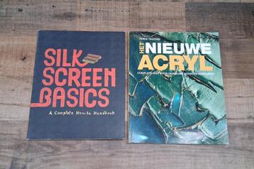 Boeken | Het nieuwe Acryl | Silk Screen Basics beschikbaar voor biedingen
