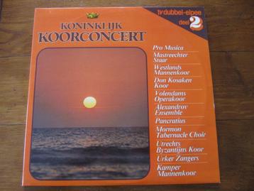 Koninklijk Koorconcert , dubbel LP deel 2 beschikbaar voor biedingen
