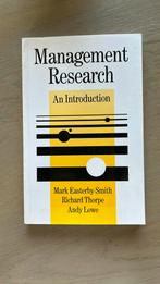 Management Research Mark Easterby, Boeken, Studieboeken en Cursussen, Ophalen of Verzenden, Zo goed als nieuw, WO