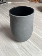 Betonnen Bloempot Grijs, Tuin en Terras, Bloembakken en Plantenbakken, Ophalen, Gebruikt, Minder dan 60 cm, Rond