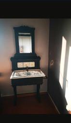 Antieke lavabo in gietijzer, Ophalen