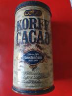Oud Cacao Blik - Korff Cacao Amsterdam, Verzamelen, Ophalen of Verzenden