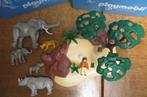 wild life safari 5417 compleet olifant, neushoorn 100% doos, Kinderen en Baby's, Speelgoed | Playmobil, Complete set, Ophalen of Verzenden
