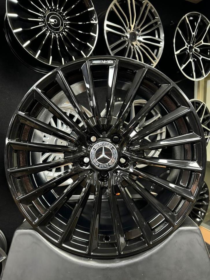 19 inch velgen voor Mercedes AMG look 5x112 A B C CLA E V, Auto-onderdelen, Banden en Velgen, Velg(en), 19 inch, Personenwagen