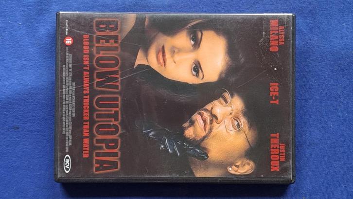 Below Utopia "Ice-T, Alyssa Milano", Cd's en Dvd's, Dvd's | Thrillers en Misdaad, Zo goed als nieuw, Actiethriller, Alle leeftijden