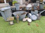 Diverse zinken spulletjes, Ophalen, Overige materialen, Gebruikt, Minder dan 30 cm
