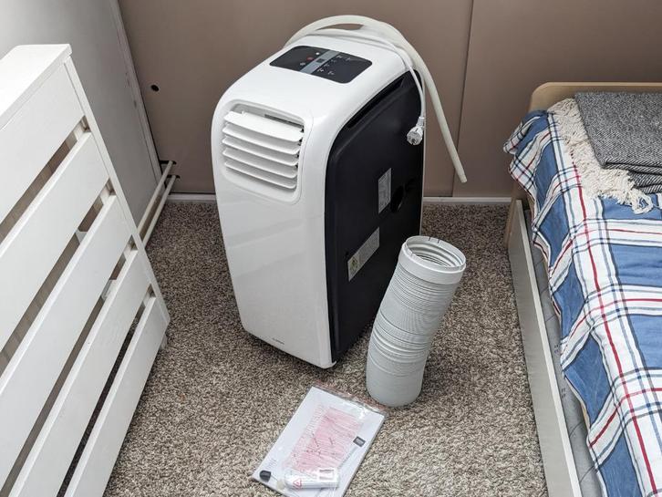 Eurom Coolperfect 180 Wifi mobiele airco, Witgoed en Apparatuur, Airco's, Gebruikt, Mobiele airco, Minder dan 60 m³, 3 snelheden of meer