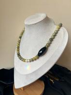 Lizardiet serpentijn onyx beschermt hoge trilling kundalini, Ophalen of Verzenden, Nieuw, Steen of Mineraal, Met edelsteen