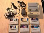 Super Nintendo (SNES) PAL + 6 Games, Ophalen of Verzenden, Gebruikt, Met 1 controller, Met games