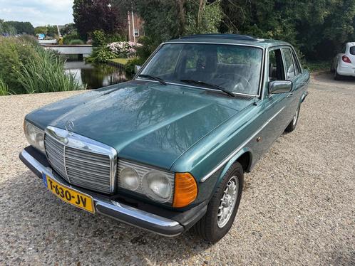 Mercedes-Benz 300 D 5 cyl. W123 Belastingvrij, Auto's, Mercedes-Benz, Bedrijf, Te koop, 300-Serie, Lichtmetalen velgen, Open dak