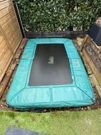 Rechthoekige trampoline 214x153 cm, Kinderen en Baby's, Gebruikt, Ophalen