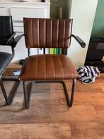 4 eetkamer stoelen, Huis en Inrichting, Stoelen, Ophalen of Verzenden, Zo goed als nieuw, Bruin, Vijf, Zes of meer stoelen