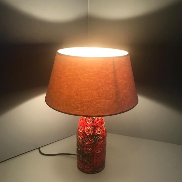 SPARA keramiek Germany Lava tafellamp, Huis en Inrichting, Lampen | Tafellampen, Gebruikt, Minder dan 50 cm, Ophalen of Verzenden