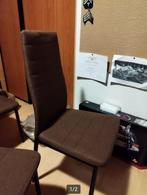 6 eetkamerstoelen bruin, Ophalen, Gebruikt, Bruin, Vijf, Zes of meer stoelen