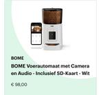 Bome Voerautomaat met camera en SD, Dieren en Toebehoren, Ophalen, Automatisch, Zo goed als nieuw