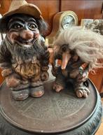 2 vintage noorse fosse trollen met kaartje er nog aan, Verzamelen, Ophalen of Verzenden, Zo goed als nieuw, Fantasy