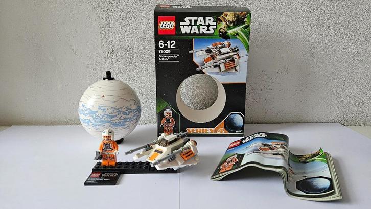 Lego Star Wars 75009 - Snowspeeder & Planet Hoth, Kinderen en Baby's, Speelgoed | Duplo en Lego, Gebruikt, Lego, Complete set