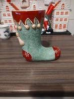 Villeroy & Boch Kerstlaars Vaas, Porselein of Keramiek, Schaal, Ophalen of Verzenden, Zo goed als nieuw