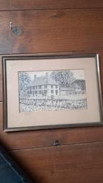 Pentekening Huize Aerdt - 1672, Ophalen of Verzenden