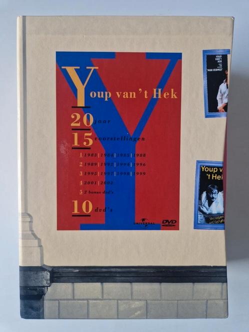 Youp van 't Hek (20 jaar, 15 voorstellingen, 10 dvd's), Cd's en Dvd's, Dvd's | Cabaret en Sketches, Gebruikt, Stand-up of Theatershow