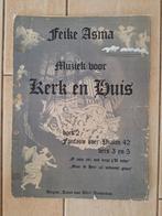 Bladmuziek Feike Asma deel 2 notenschrift Psalm 42 vs 3 & 5, Ophalen of Verzenden, Gebruikt, Artiest of Componist, Religie en Gospel