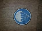 Airborne WW2 Repro Embleem Baretembleem Paratrooper, Ophalen of Verzenden, Landmacht, Nederland, Embleem of Badge