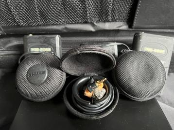  Nady PEM-500 draadloos in-ear systeem met 3 ontvangers beschikbaar voor biedingen