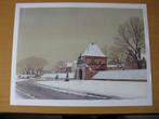 Schoonhoven in de Krimpenerwaard. Aquarel kunstenaar Gerrit, Verzenden, Voor 1940, Zo goed als nieuw