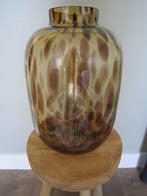 mooie tijger vaas, Minder dan 50 cm, Glas, Ophalen of Verzenden, Zo goed als nieuw
